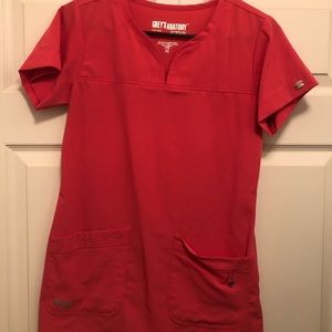 Greys anatomy scrub top